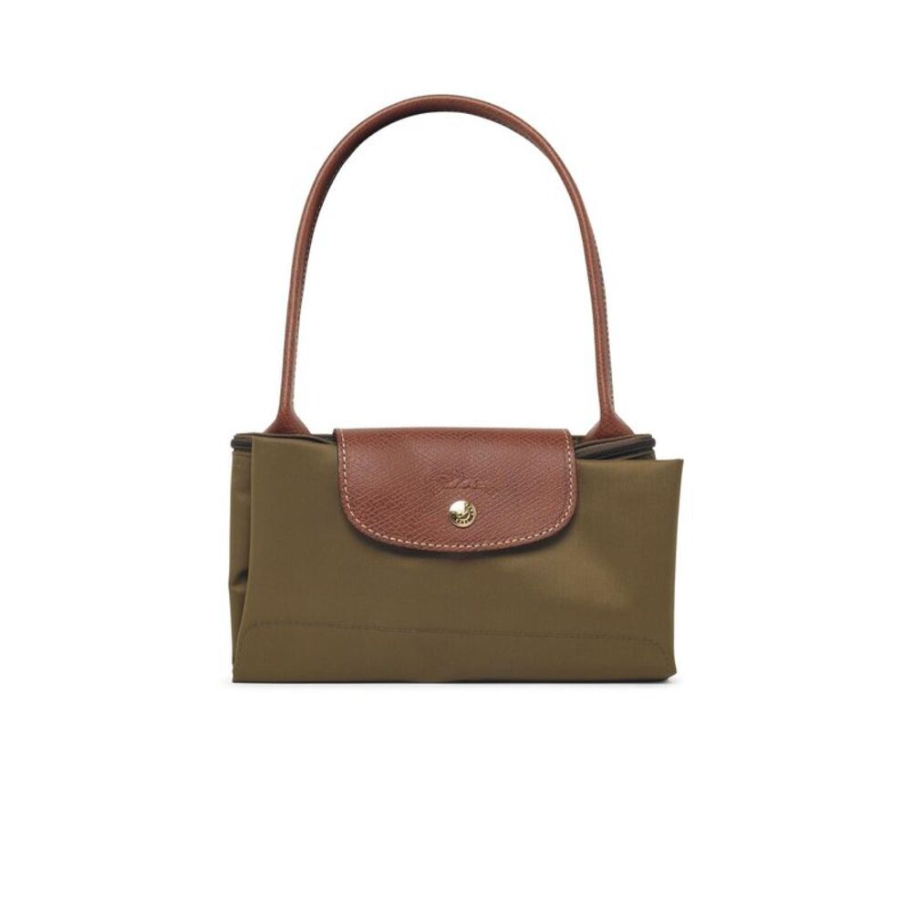 Longchamp 'M Le Pliage Original' 'Olive' Tela Shoulder Bag Women